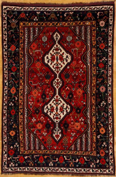 Khamseh small dated rug